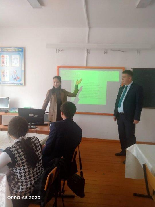 ҰБТ бойынша түсіндірме жұмыстары