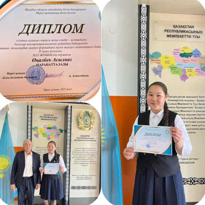 ”Алтын қазына” көркем және сәндік - қолданбалы балалар шығармашылығының аудандық байқауы